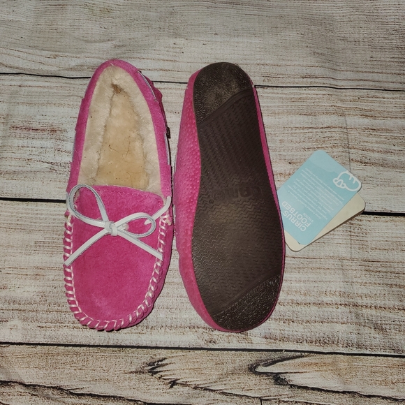 🎄Pink girls lamo slippers - Picture 2 of 4